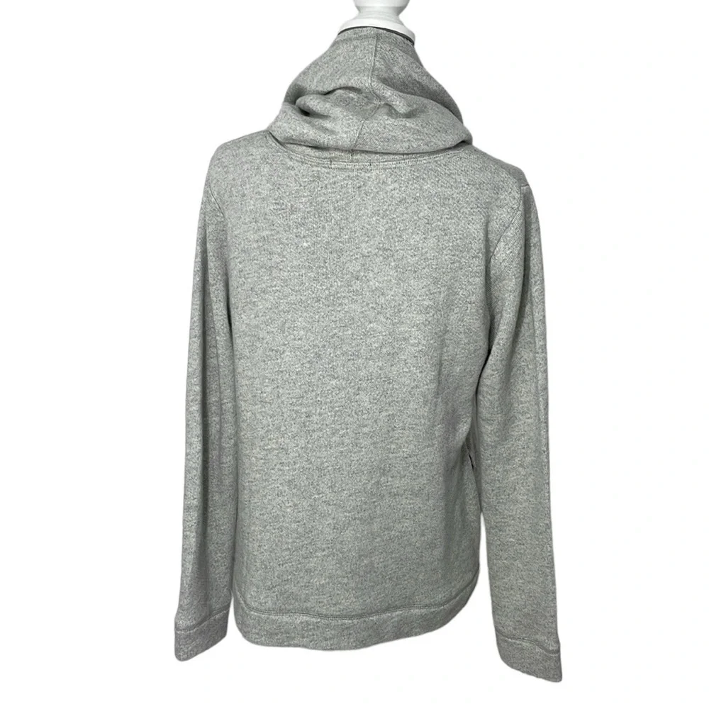 J. Crew Mercantile Women’s Size Large heather grey cowl neck‎ sweater. EUC